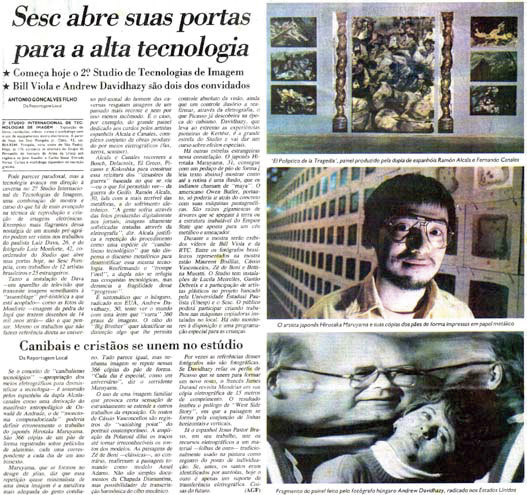 Newspaper ("FOLHA DE S.PAULO" 1991.7.7)